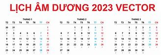 Lịch Âm Dương 2023