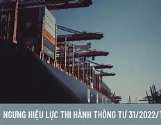 Thông Tư Số 31/2022