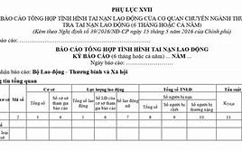 Tình Hình Tai Nạn Lao Động Năm 2023